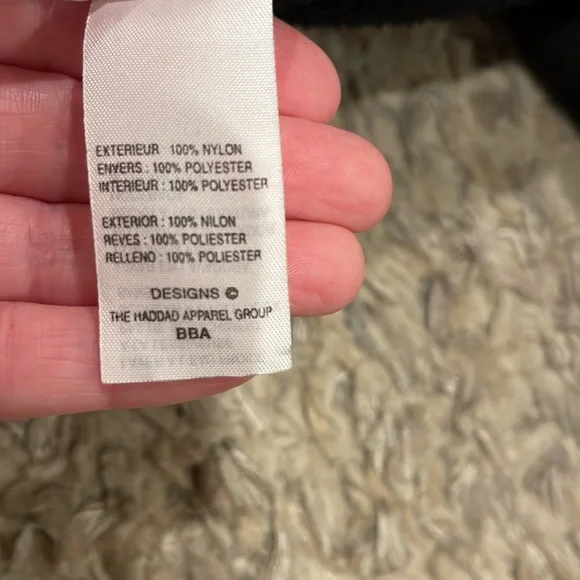 Vintage Oakland Raiders NFL black/windbreaker/fleece jacket size M(10-12) kids - Picture 7 of 9